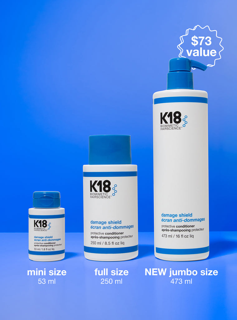 DAMAGE SHIELD protective conditioner 16 oz | K18Hair