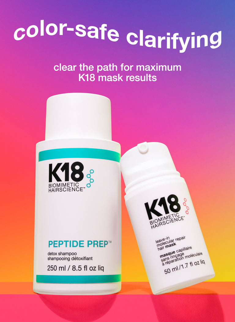 color-safe clarifying, clear the path for maximum K18 mask results