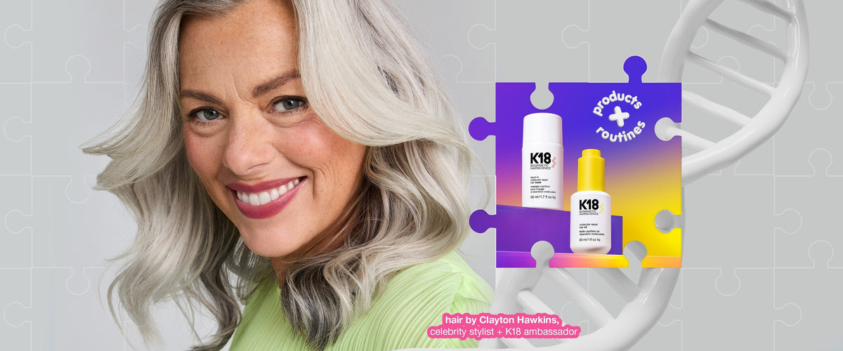 molecular repair for aging hair