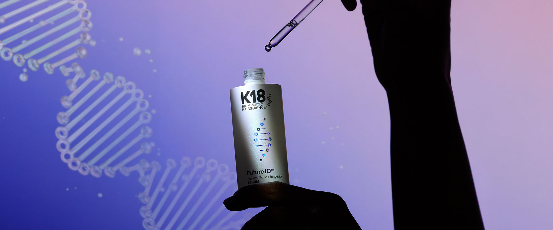 how to use FutureIQ™ biomimetic hair longevity serum