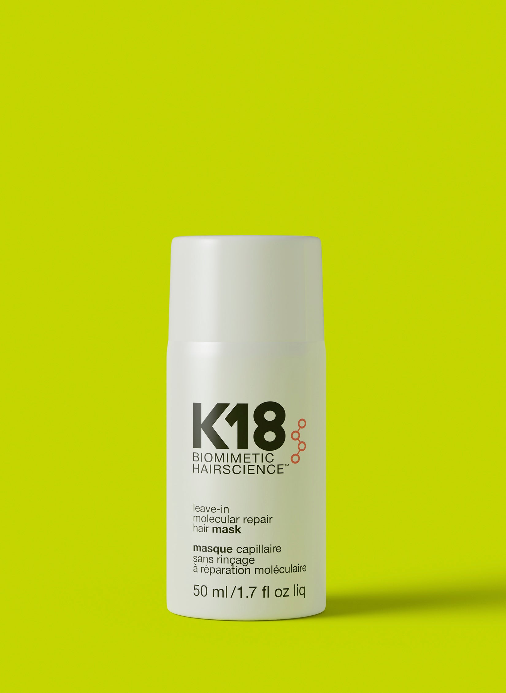 K18 Leave-In Molecular Repair Hair Mask bottle
