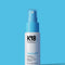 K18 AstroLift hair spray bottle on a blue background