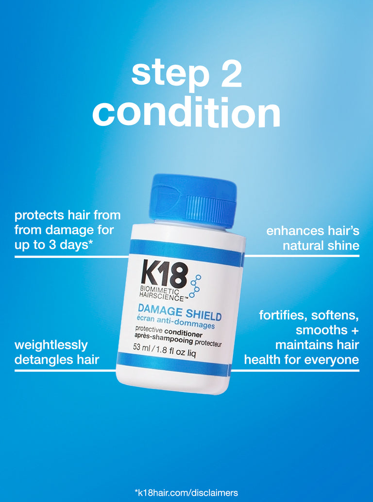 k18-damage-shield-conditioner-with-blue-cap-on-a-blue-background-featuring-text-about-hair-care-benefits