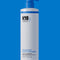 K18 conditioner bottle on a blue background