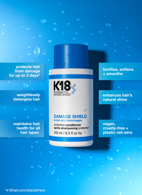 K18 Kit de reparación del cabello - Mascarilla capilar (0.5 fl oz) y champú  desintoxicante (8.5 oz)