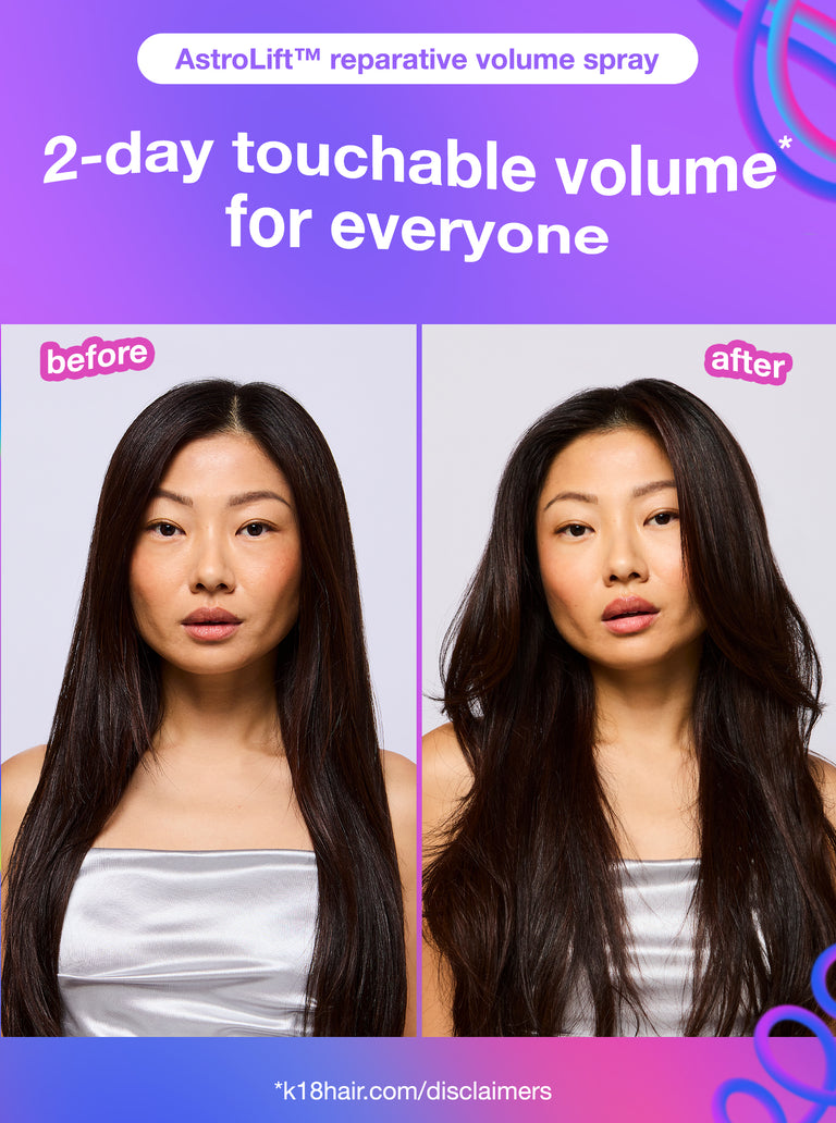astrolift-reparative-volume-spray-showing-a-before-and-after-comparison-of-hair-volume