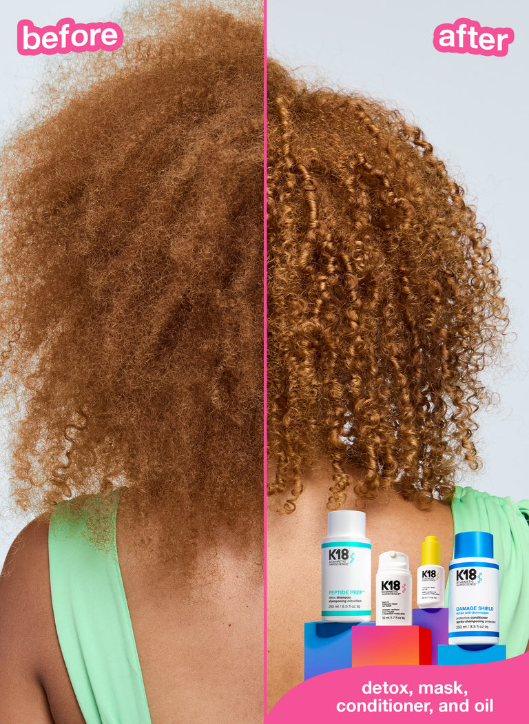 curly-red-hair-before-and-after-using-a-k18-hair-repair-routine
